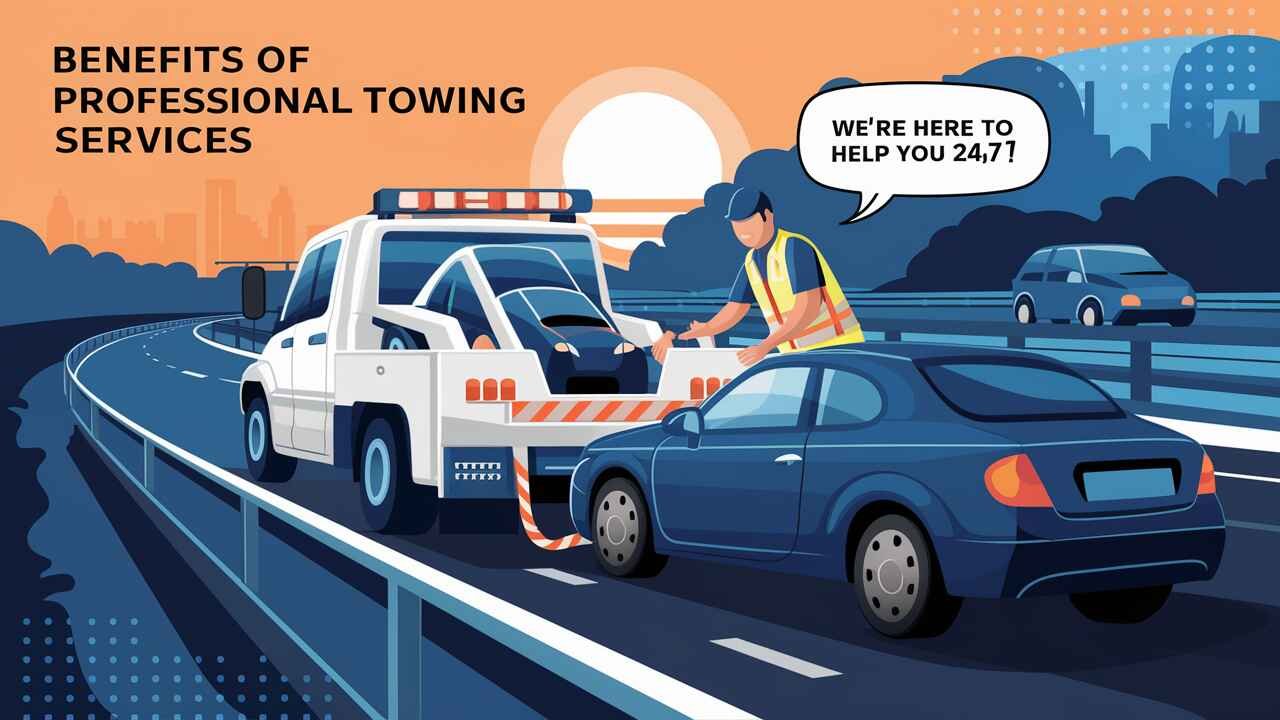 Benefits of Professional Towing Services