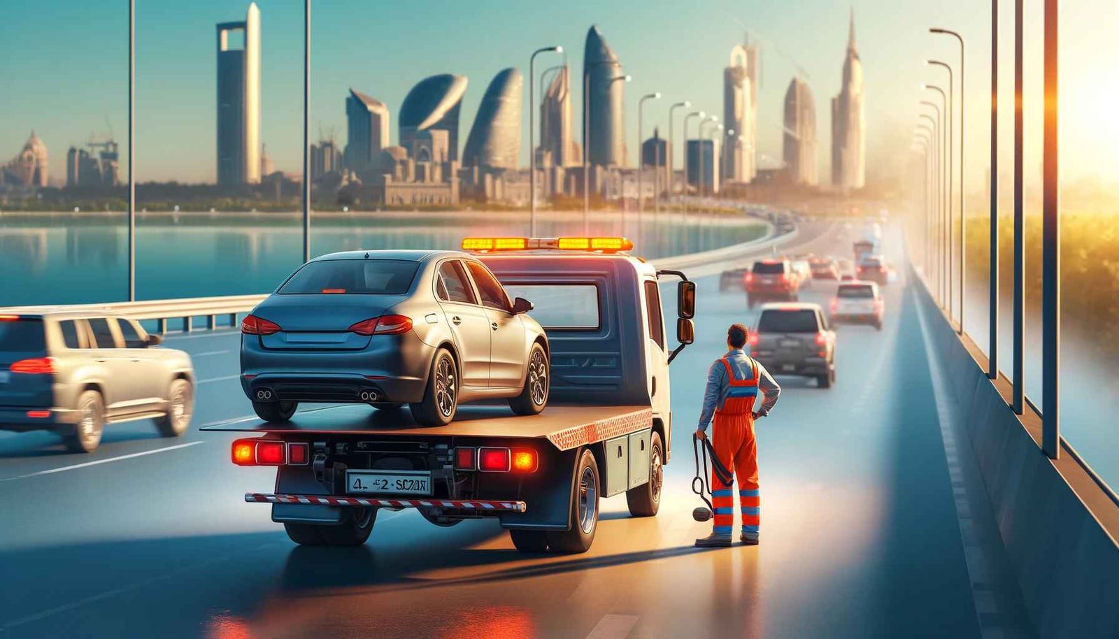 Al Ain's Towing Service