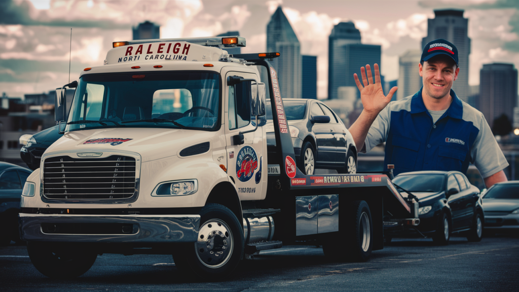 Stranded in Raleigh? Our Towing Service