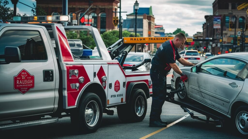 Towing Services Across Raleigh’s