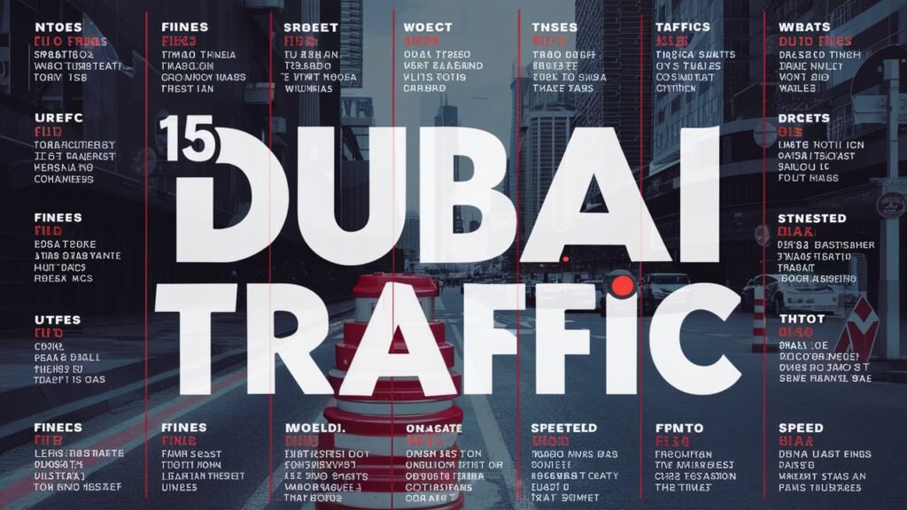 15 Dubai Traffic Fines